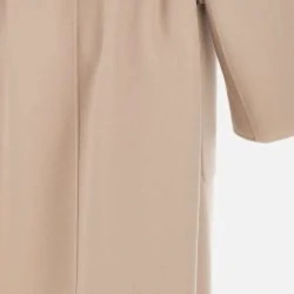 NWT ‘S Max Mara ‘Priscilla’ Sand Midi Wrap 100% Virgin Wool Coat Size: M/L Fall - Picture 7 of 9